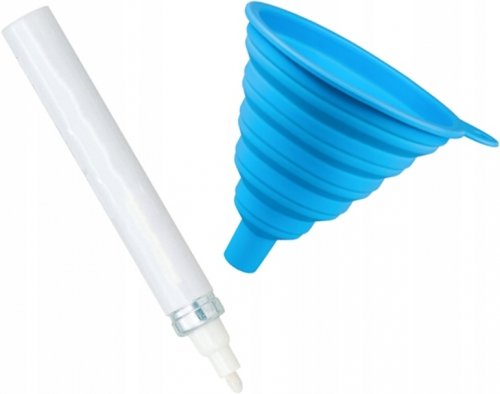 Szklane słoiczki 24 sztuki pojemniki na przyprawy w zestawie naklejki i lejek