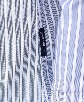 Koszula Armani Jeans w paski Regular Fit logo