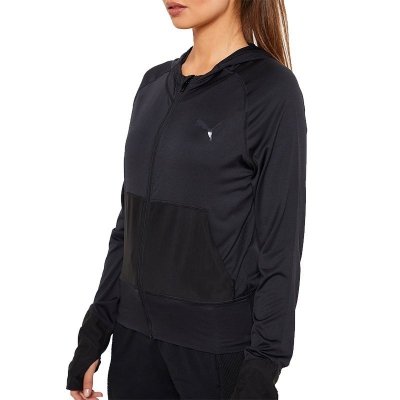 Puma bluza damska rozpinana czarna Fitness