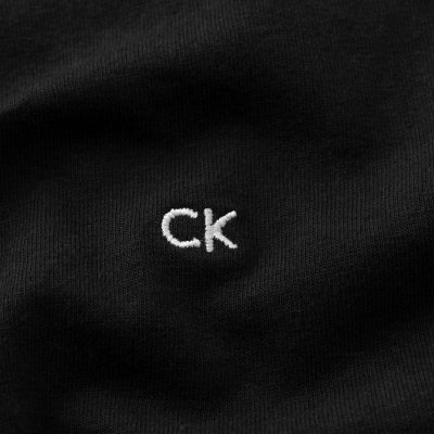 Calvin Klein t-shirt koszulka męska z okrągłym dekoldem czarna