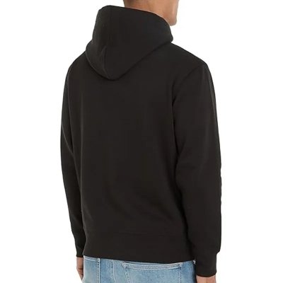 Bluza Calvin Klein Jeans męska czarna z kapturem