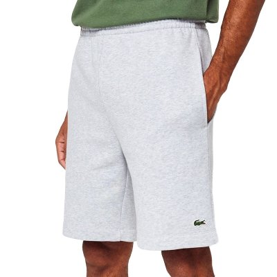 Spodenki Lacoste szorty męskie szare małe logo