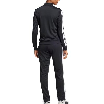 Adidas komplet dresowy czarny damski spodnie bluza 