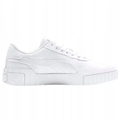 Puma buty damskie sportowe białe miejskie lakierowane