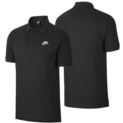 Nike polówka koszulka polo czarna męska