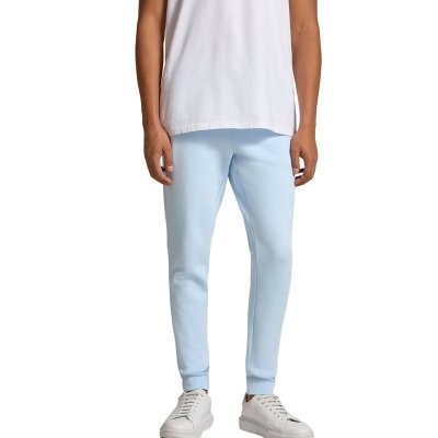 Lacoste komplet dresowy bawełniany błękitny męski spodnie bluza rozpinana z kołnierzykiem