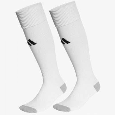 Adidas długie skarpety piłkarskie Milano getry sportowe białe