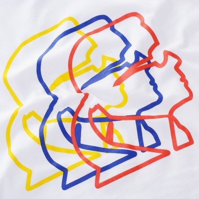 Karl Lagerfeld t-shirt koszulka damska duże logo biała