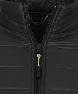 Armani Jeans męska kurtka przejściowa czarna ze stójką pikowana