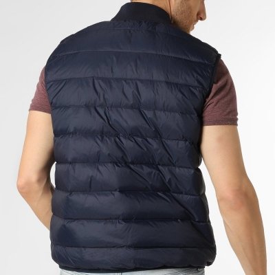 Tommy Jeans bezrękawnik granatowy męski jesienny 