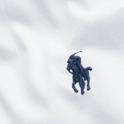 Koszula Slim Fit męska Ralph Lauren biała bawełniana