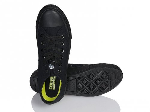 Converse All Stars niskie trampki buty damskie czarne Chuck Taylor Mono