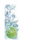 Bubbles in blue water - reprodukcja