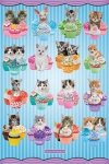 Kotki, Koty z babeczkami - plakat