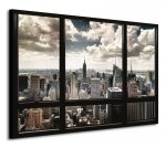 Obraz do salonu - New York Window