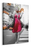Jadei Graphics (Marilyn Monroe New York Walk) - Obraz na płótnie