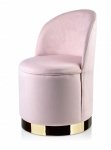 Fotel różowy - Renee - 73x53x49cm
