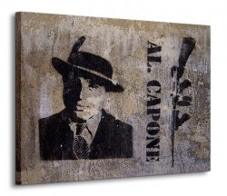 Obraz na ścianę - Al Capone - 120x90 cm