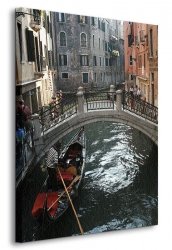 Obraz na ścianę - Wenecja, gondola - 90x120 cm