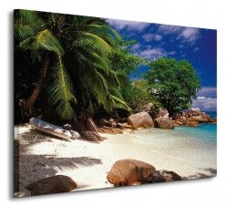 Obraz na płótnie - Seychelles - Seszele - 80x60 cm