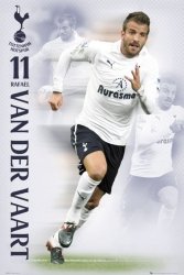 Tottenham Hotspurs Van Der Vaart 11/12 - plakat