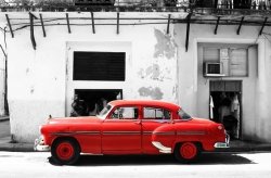 Fototapeta na ścianę -  Samochód Cadillac, Cuba - 175x115cm