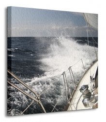Wzburzone morze - Obraz na płótnie