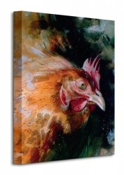 Brown Chicken - Obraz na płótnie