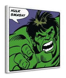 Hulk (Quote) - Obraz na płótnie