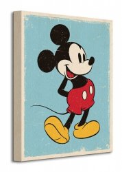Obraz do salonu - Mickey Mouse (Retro)