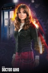 Doctor Who Clara Oswald - plakat