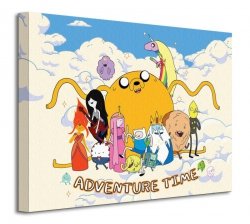 Adventure Time - Cloud - Obraz na płótnie
