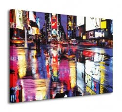 Times Square Colours - Obraz na płótnie