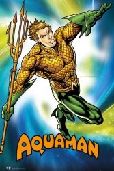 DC Comics Liga Sprawiedliwych - Aquaman - plakat