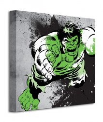 Hulk (Splatter) - Obraz na płótnie