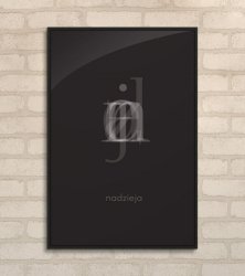 Plakat do salonu - Nadzieja -  61x91,5 cm