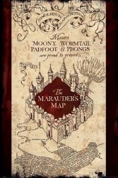 Harry Potter - Mapa Huncwotów - plakat