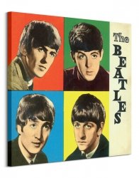 The Beatles Colours - obraz na płótnie