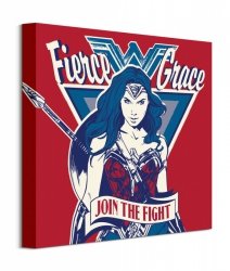 Wonder Woman Join The Fight - obraz na płótnie