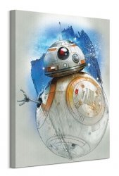 Obraz do salonu - Star Wars: The Last Jedi (BB-8 Brushstroke) - 60x80 cm