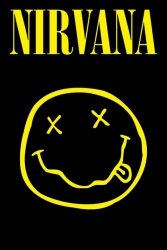 Nirvana Smiley - plakat muzyczny
