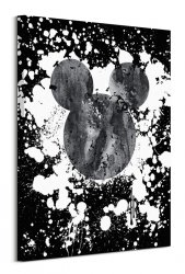 Mickey Mouse Splatter - obraz na płótnie