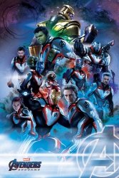 Plakat na ścianę - Avengers: Endgame Quantum Realm Suits