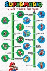 Super Mario A Warp Through The Years - plakat