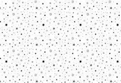 Fototapeta w gwiazdki na białym tle - 366x254 cm 