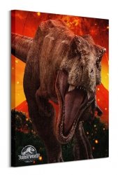 Jurassic World: Fallen Kingdom T-Rex - obraz na płótnie