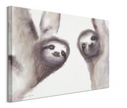 Leniwce - obraz na płótnie
