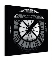 Clock Face, Paris - obraz na płótnie