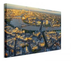 Londyn o zmierzchu - obraz na płótnie
