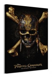 Pirates of the Caribbean Skull - obraz na płótnie